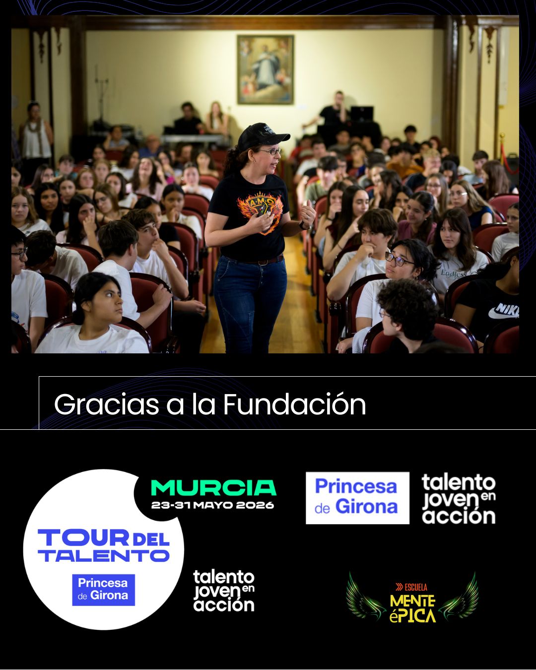 Tour del Talento Fundación Princesa de Girona Murcia 1